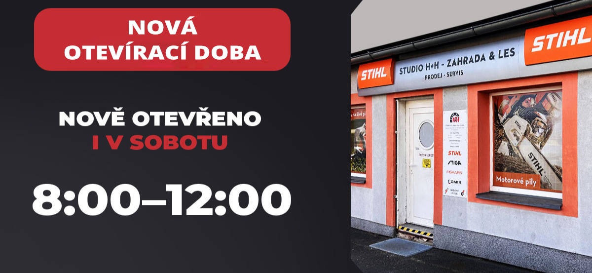 Nová otevírací doba