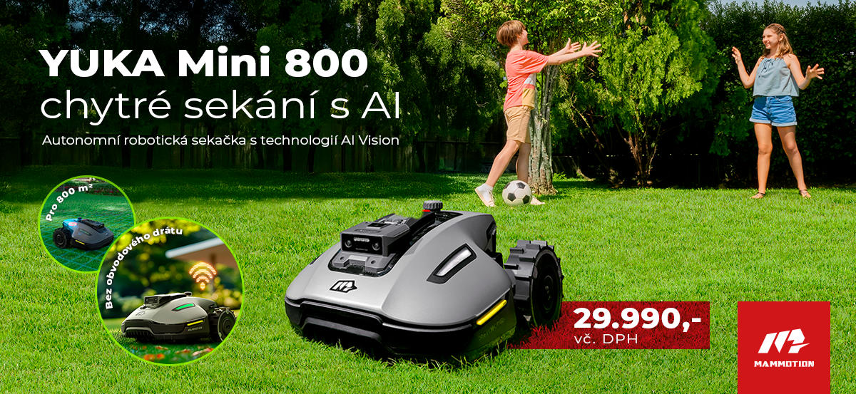 Robotické sekačky MAMMOTION
